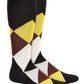 Meias Argyle Masculinas Alfani Azul Tamanho Regular
