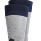 Meias Alfani Masculinas com Geometria Abstrata Brancas Tamanho Regular