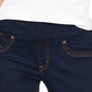 Jeans feminino estilo &amp; co Ella Pull-On Bootcut azul tamanho extra grande
