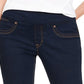 Jeans feminino estilo &amp; co Ella Pull-On Bootcut azul escuro tamanho 2XL