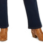 Jeans feminino estilo &amp; co Ella Pull-On Bootcut azul escuro tamanho 2XL