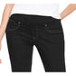 Jeans feminino estilo &amp; co Ella Pull-On Bootcut, preto, tamanho grande