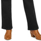 Jeans feminino estilo &amp; co Ella Pull-On Bootcut, preto, tamanho extra grande