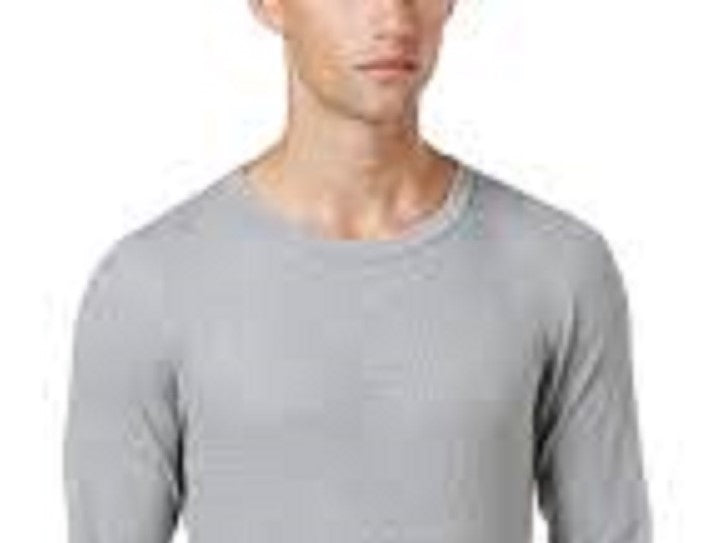 Camisa térmica masculina Alfani, cor carvão, tamanho pequeno