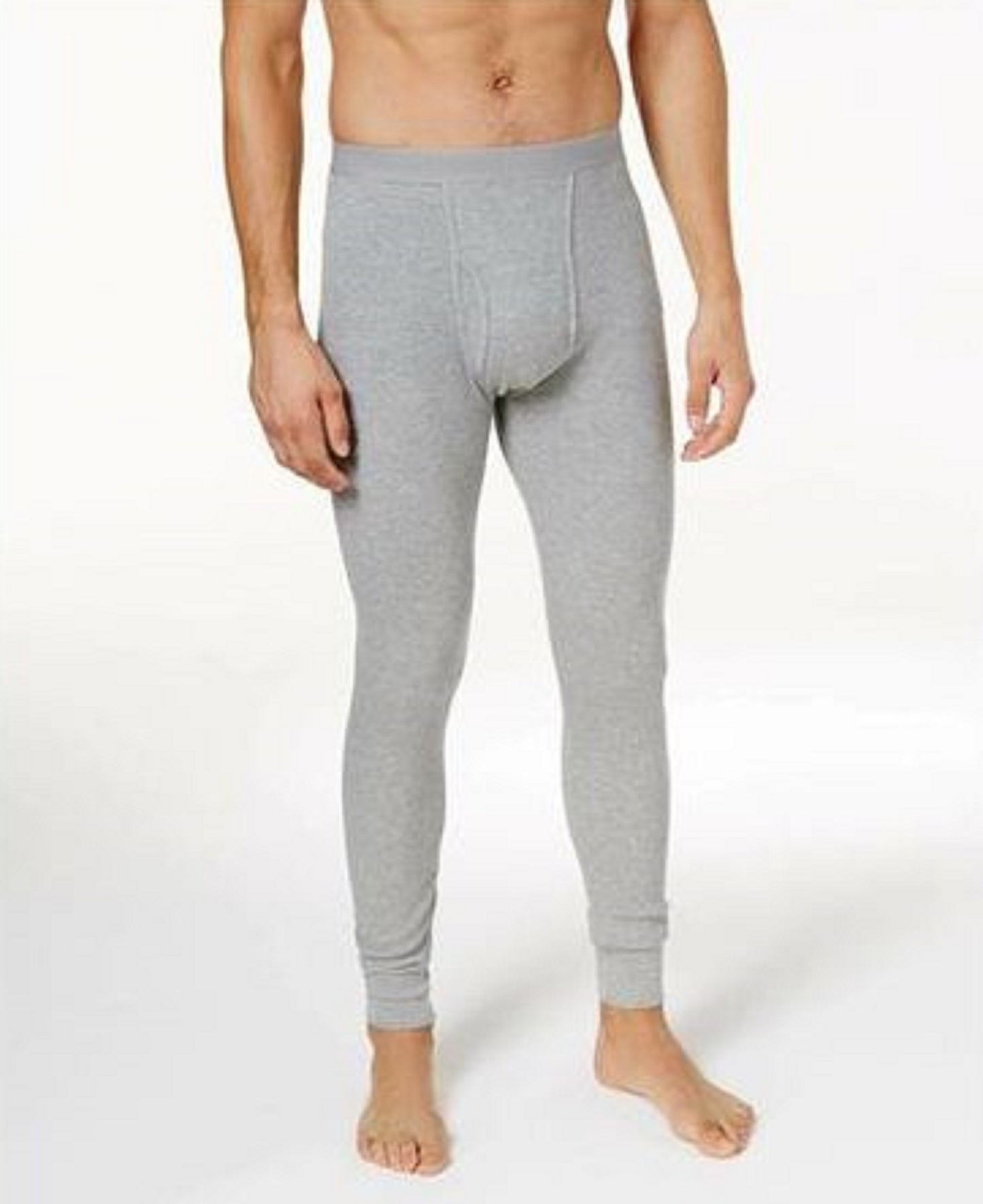 Calça Térmica Masculina Alfani Cinza Tamanho Extra Grande