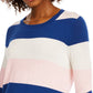 Suéter listrado feminino Maison Jules azul tamanho X-S