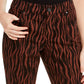 Calça jeans skinny feminina Incessentials com estampa de tigre, marrom, tamanho 12, da INC International Concepts