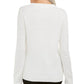 Karen Scott Suéter Feminino com Apliques de Floco de Neve Branco Tamanho 2 Extra Grande