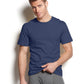 Camiseta masculina Alfani com gola redonda, azul marinho, tamanho grande