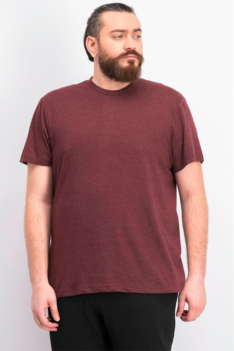 Camiseta masculina Alfani com gola redonda rosa tamanho grande