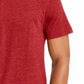 Camiseta masculina Alfani com gola redonda, vermelha, tamanho pequeno