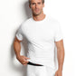 Camiseta masculina Alfani com gola redonda, branca, tamanho extragrande