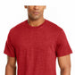 Camiseta masculina Alfani com decote em V vermelha, tamanho pequeno