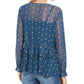 Top de malha estampado feminino Style &amp; Co, verde, tamanho XXG