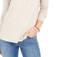 Top feminino com brilho salpicado estilo &amp; co, marrom, tamanho pequeno