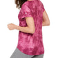 Camiseta feminina tie-dye guerreira Ideology vermelha tamanho grande