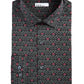 Camisa social masculina Bar III preta elástica tamanho 14,5 x 32-33