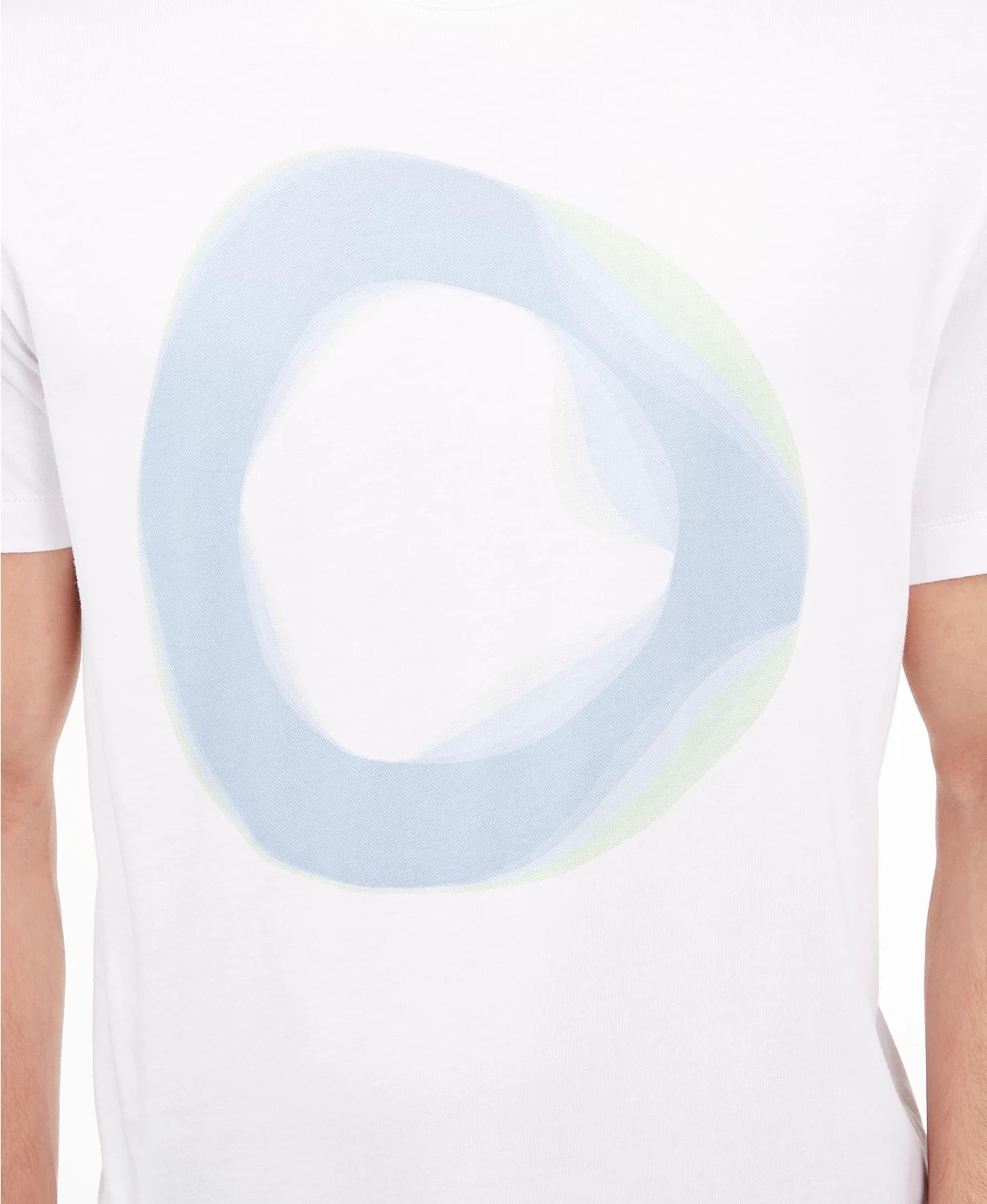 Camiseta Alfani Prisma Graphic Masculina Branca Tamanho Médio