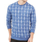 Moletom Alfani Masculino Jacquard Grid Baunilha Tamanho Extra Grande