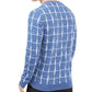 Pulôver Alfani Masculino Texturizado em Grade Jacquard Azul Tamanho 2 Extra Grande