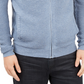 Cardigan texturizado com zíper frontal Alfani masculino, azul, tamanho médio