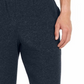 Calça de moletom masculina ID Ideology com bainha aberta, azul escuro, tamanho grande