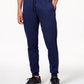 Calça de moletom masculina ID Ideology com bainha aberta e capuz azul escuro, tamanho XX-G