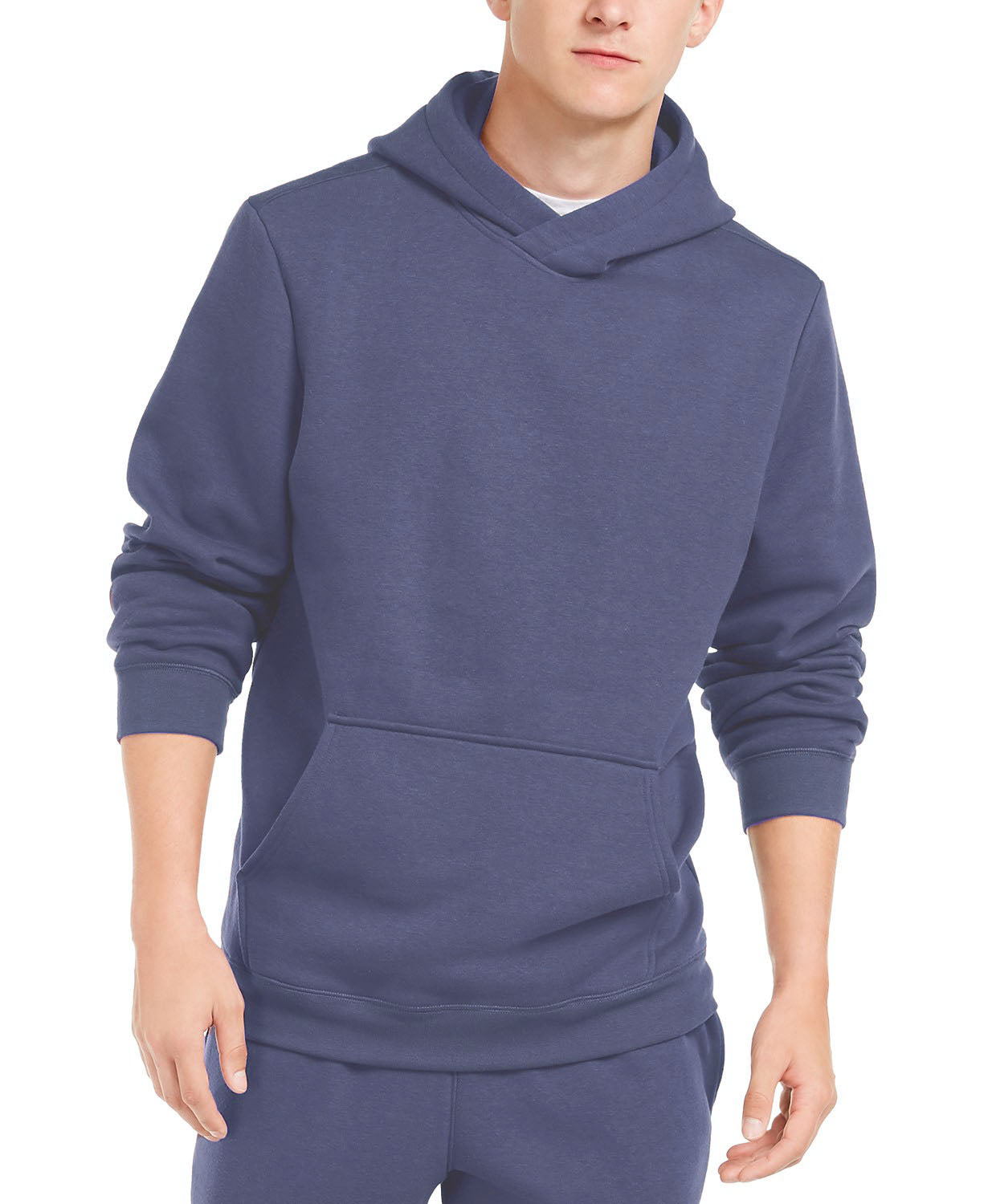 ID Ideology Moletom com capuz masculino azul escuro tamanho pequeno