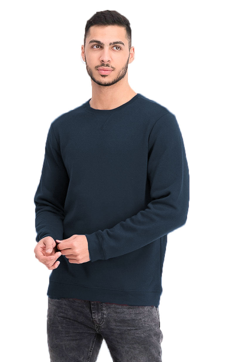 Ideologia Moletom Masculino Fleece Azul Marinho Tamanho Médio