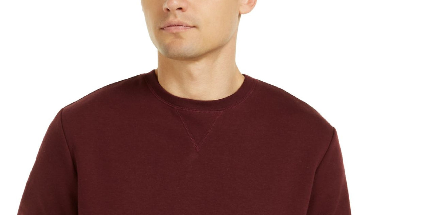 ID Ideology Moletom de lã masculino vermelho tamanho pequeno