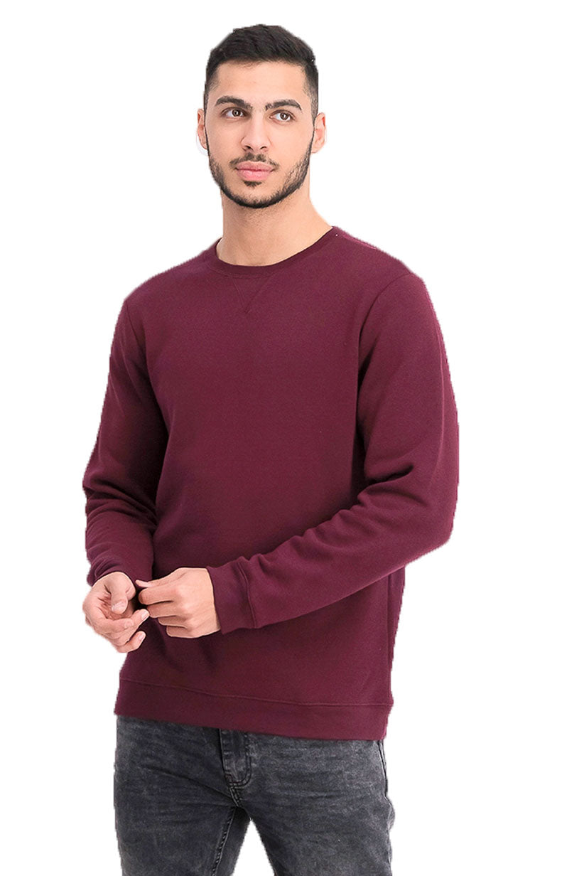 ID Ideology Moletom de lã masculino vinho tamanho extragrande
