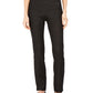 Calça feminina Charter Club Jacquard Pull-On preta tamanho 4