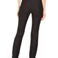 Calça feminina Charter Club Jacquard Pull-On preta tamanho 4