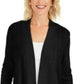 Cardigan feminino patchwork Charter Club preto tamanho extra pequeno