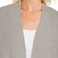 Cardigan feminino Charter Club Petite Patchwork Bege Tamanho Pequeno