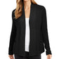 Cardigan curto de algodão feminino Charter Club Petite, preto, tamanho pequeno grande