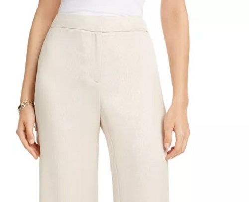 Calças femininas Alfani de perna larga marrom tamanho 16