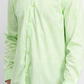 Camisa xadrez abstrata clássica Alfani masculina, verde, tamanho médio