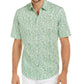 Camisa Alfani Masculina Classic-Fit com Estampa de Lagarto Verde Tamanho P