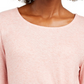 Top feminino com amarração lateral INC International Concepts, rosa, tamanho 2, extra grande