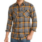 Camisa xadrez Alex masculina American Rag cinza tamanho pequeno