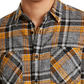 Camisa xadrez Alex masculina American Rag cinza tamanho pequeno