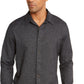 Camisa American Rag Masculina de Sarja Escovada Matt Regular-Fit Preta Tamanho Grande