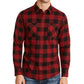Camisa xadrez Austin masculina America Rag vermelha tamanho pequeno