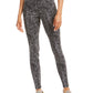 Calças jegging femininas com estampa de cobra Style &amp; Co, cinza, tamanho grande