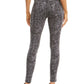 Calças jegging femininas com estampa de cobra Style &amp; Co, cinza, tamanho pequeno