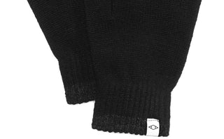 Luvas Alfani Masculinas Tingidas no Espaço, Tamanho Regular, Carvão