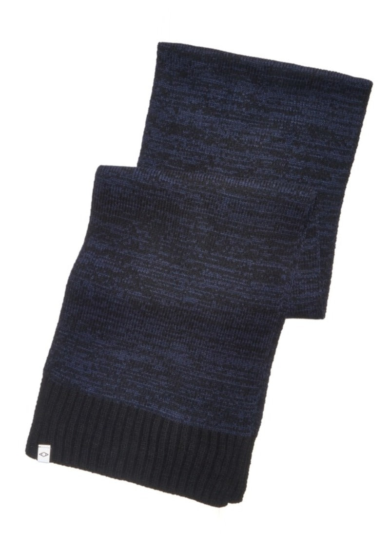 Cachecol Alfani Masculino Space-Dyed Preto Tamanho Regular