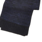 Cachecol Alfani Masculino Space-Dyed Preto Tamanho Regular