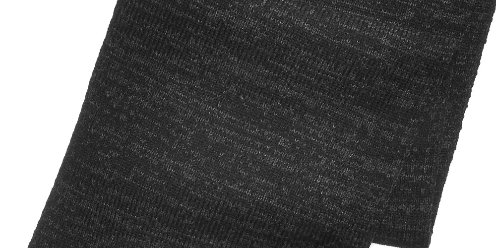 Cachecol Alfani Masculino Space-Dyed Preto Tamanho Regular